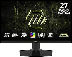 MSI MAG 274QPF E20 27" 0.5 ms 2K Pivot IPS 200 Hz Oyuncu Monitörü