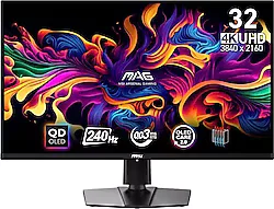MSI MAG 321UPX QD-OLED 31.5" 0.03 ms 4K 240 Hz OLED Oyuncu Monitörü