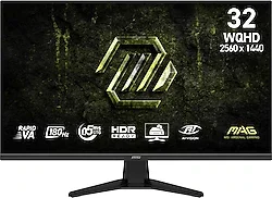 MSI MAG 325QF E18V 31.5" 0.5 ms 2K 180 Hz Oyuncu Monitörü