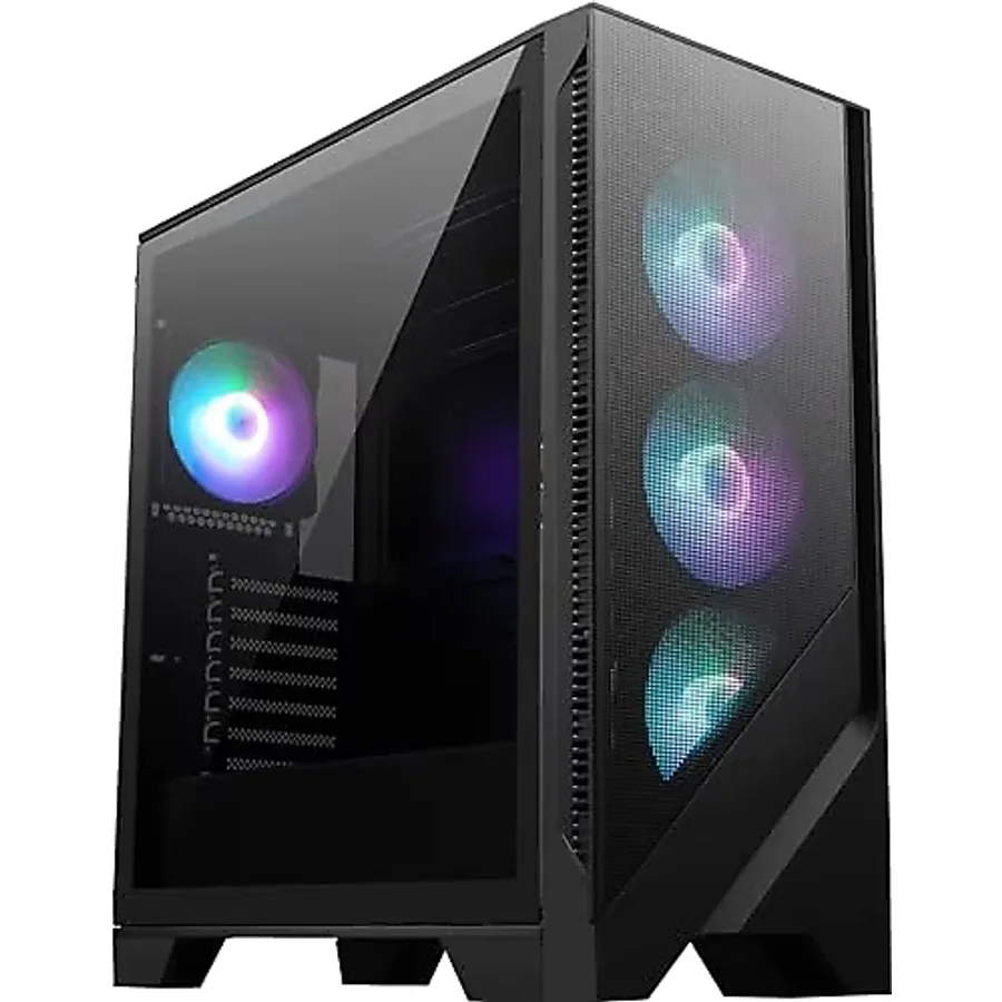 MSI Mag Forge 320R Airflow ARGB Fanlı Siyah ATX Oyuncu Kasası