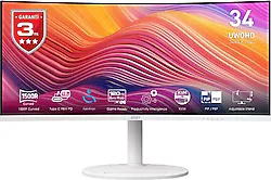 MSI Modern MD342CQPW 34" 1 ms UWQHD Curved 120 Hz Oyuncu Monitörü