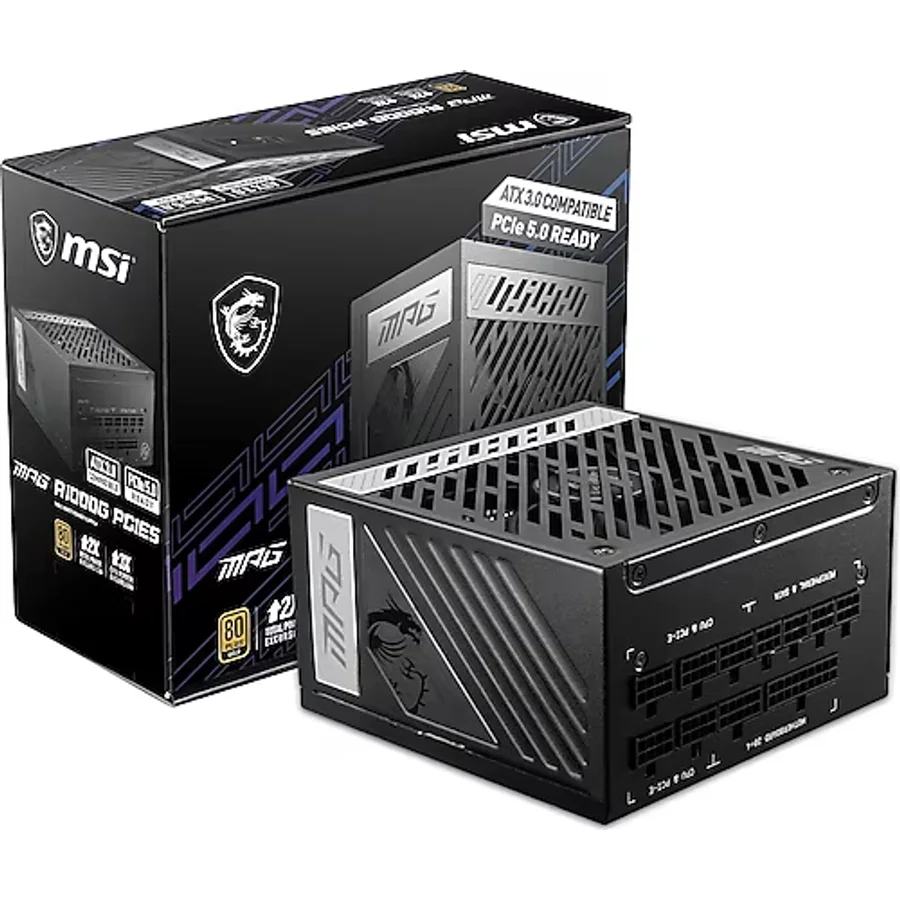 MSI MPG A1000G Gen5 1000 W Power Supply