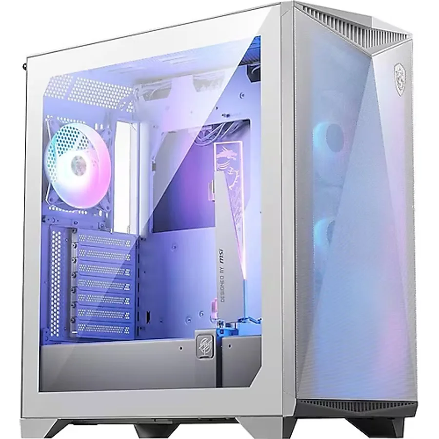 MSI MPG Gungnir 300R Airflow ARGB Fanlı Beyaz E-ATX Oyuncu Kasası