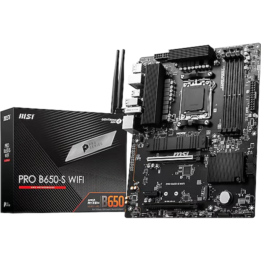 MSI Pro B650-S Wi-Fi AMD AM5 DDR5 ATX Anakart