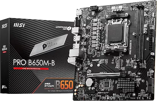 MSI Pro B650M-B AMD AM5 DDR5 Micro ATX Anakart