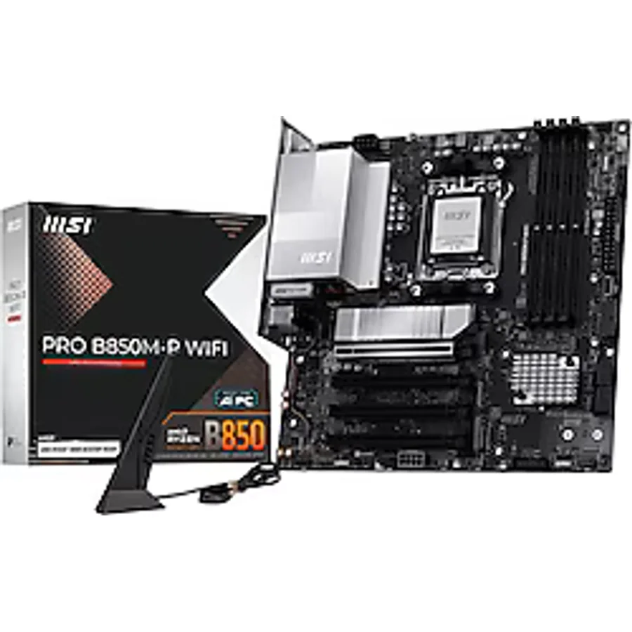 MSI Pro B850M-P Wi-Fi AMD AM5 DDR5 Micro ATX Anakart