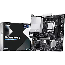 MSI Pro H810M-B Intel LGA1851 DDR5 Micro ATX Anakart