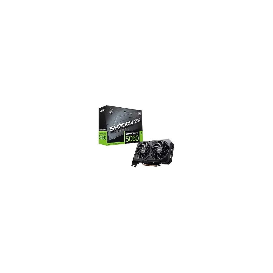 MSI RTX 5060 8G Shadow 2X OC G5060-8S2C 128 Bit GDDR7 8 GB Ekran Kartı