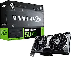 MSI RTX 5070 12G Ventus 2X OC G5070-12V2C 192 Bit GDDR7 12 GB Ekran Kartı
