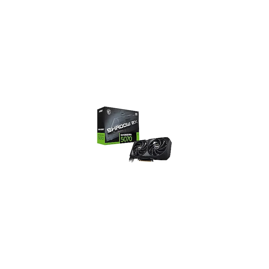 MSI RTX 5070 Shadow 2X OC G5070-12S2C 192 Bit GDDR7 12 GB Ekran Kartı