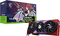MSI RTX 5070 TI 16G MLG Edition OC G507T-16MEC 256 Bit GDDR7 16 GB Ekran Kartı