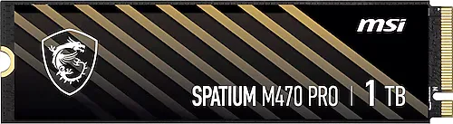 MSI Spatium M470 Pro PCI-Express 4.0 1 TB M.2 SSD