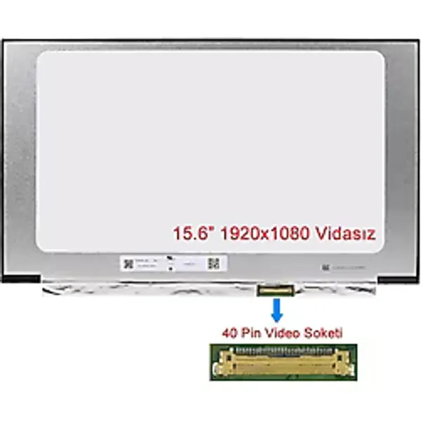 MSI Thin 15 B12UC-1478XTR 15.6 inç 1920x1080 40 Pin IPS 144Hz Notebook Laptop LCD LED Ekran