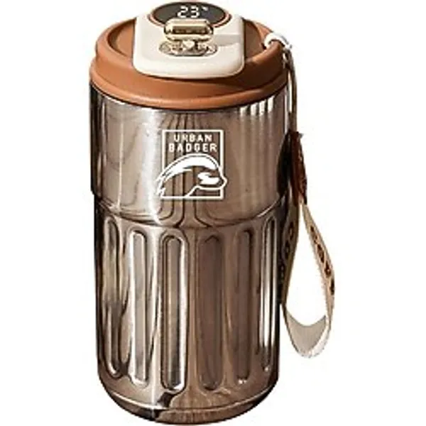 MSP Badger Termometreli Çelik Kahverengi Termos 410 Ml, Dayanıklı Kamp Ekipmanları, Kamp Aksesuarları, Açık Hava Sporları, Doğa Sporları, Yürüyüş, Kamp Mutfağı, Kamp Malzemeleri