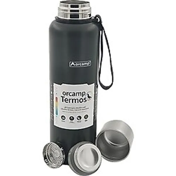 MSP Çift KATMANLI%100 304 Kalite Çelik Vakumlu Termos 1000ML, Dayanıklı Kamp Ekipmanları, Kamp Aksesuarları, Açık Hava Sporları, Doğa Sporları