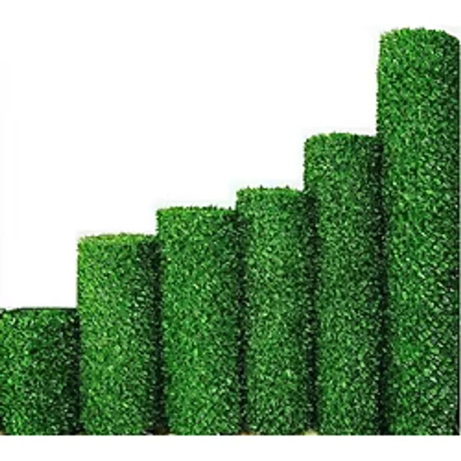 Msy Fence 120 cm x 10 mt Çim Çit Bahce Teli Yapay Çim Çit Teli Çimli Çit - Yeşil