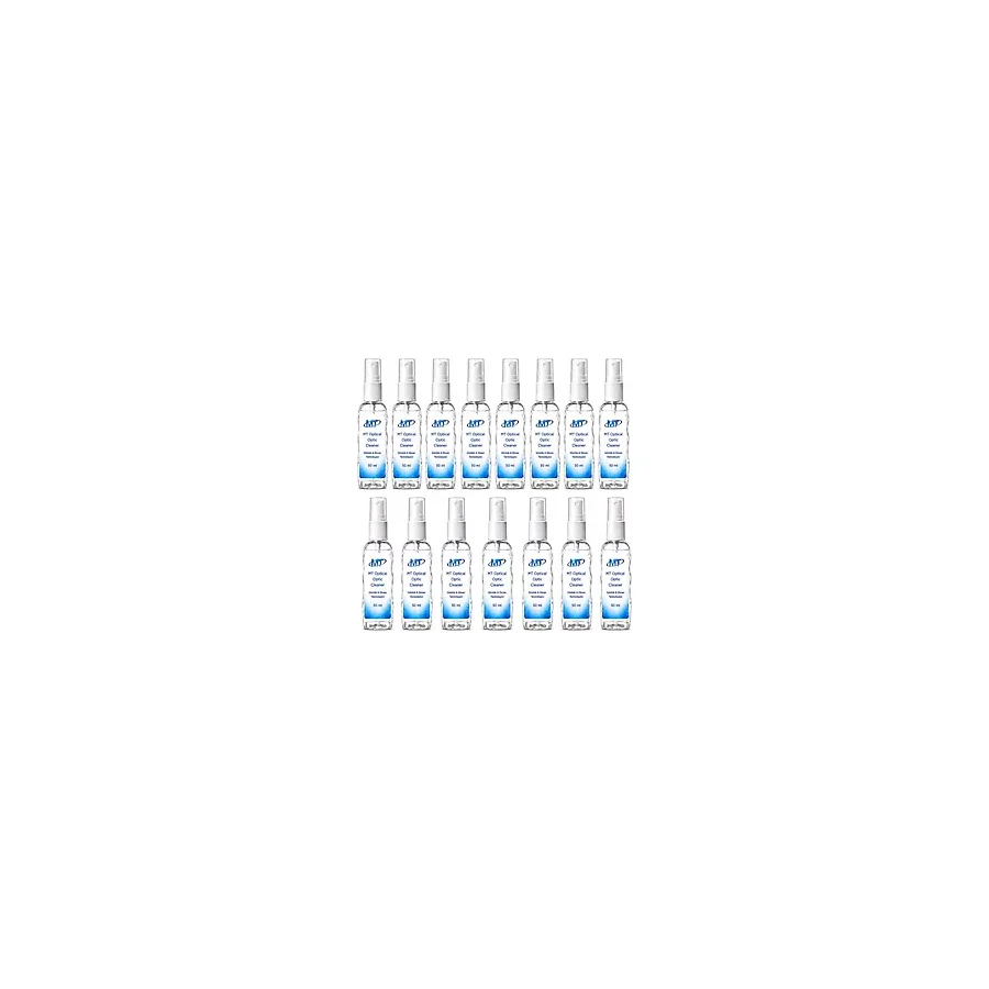 MT Optical Gözlük ve Ekran Temizleme Spreyi, 50 ml, 15'li Set, Kamera Lensi, TV, Telefon,Tablet,Saat,Gözlük Tüm Ekranlar için