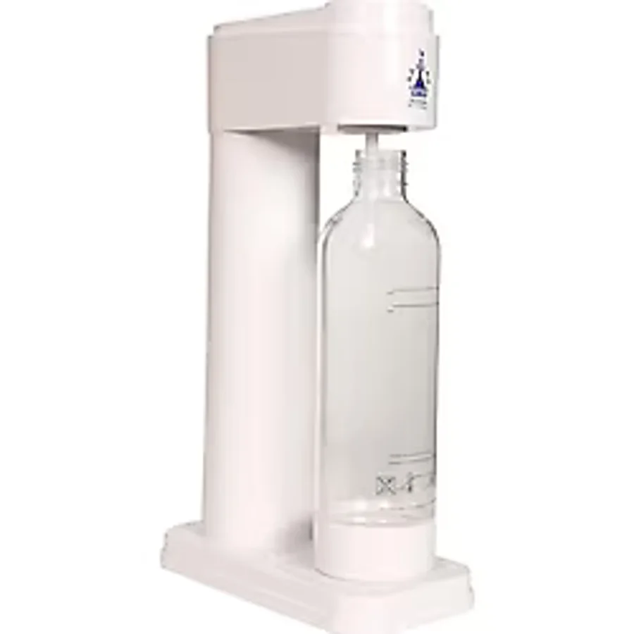 MTM GAZ Soda Makinesi, Manuel Karbonatör, BPA İçermeyen 1L PET Şişeli, Siyah/Beyaz, 24x12.5x40.5 cm, 1.1 kg, 60L GAZLI İÇECEK YAPILABİLİR