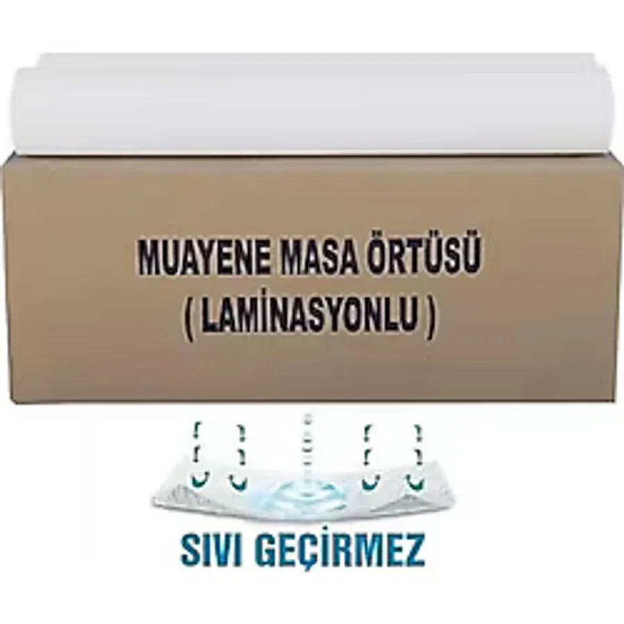 Muayene Masa Sedye Örtüsü Lamineli 50 M x 20 Rulo