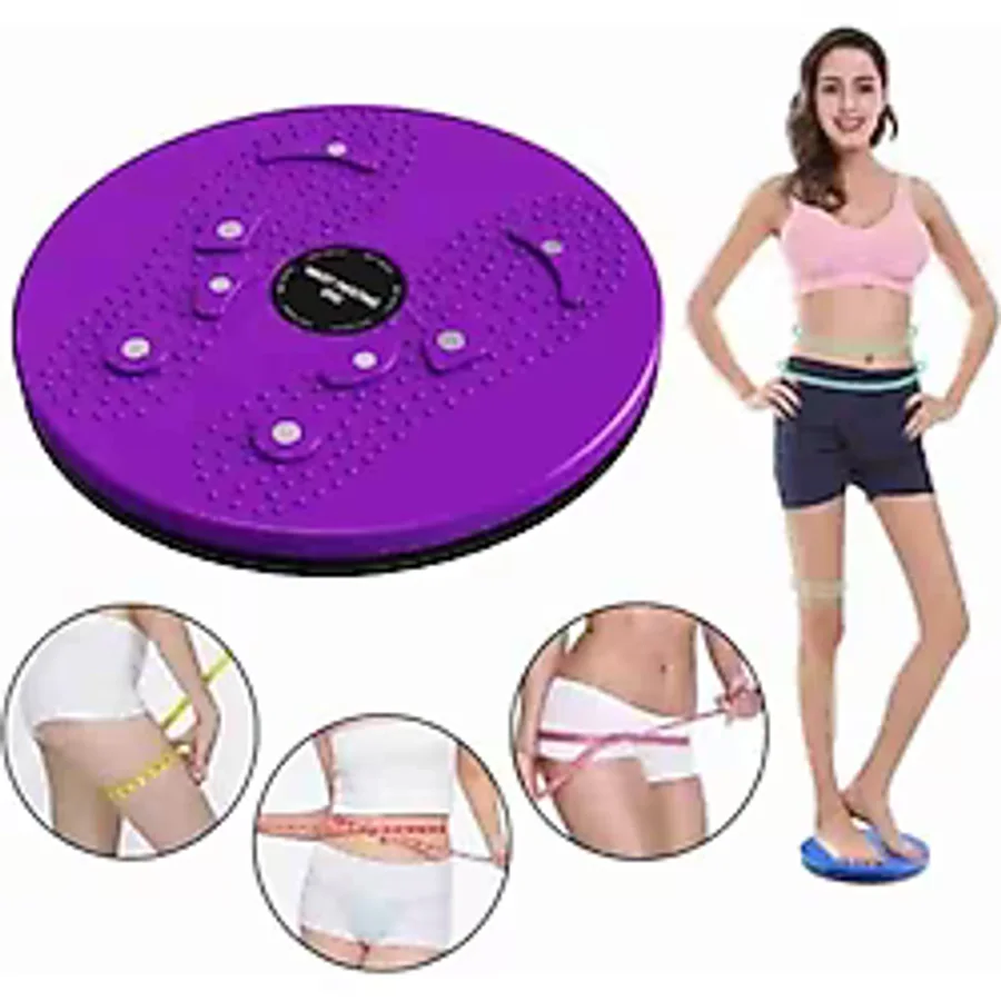 Muba Manyetikli Disc Twister Kalça ve Bel Inceltici Dönen Disk Evde Spor Aleti