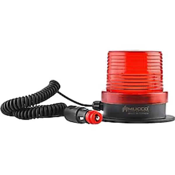 Mucco Mıknatıslı Çakmak Fişli Çakar Buzzer Tepe Lambası SNT-F915-B 12-24V AC/DC Kırmızı