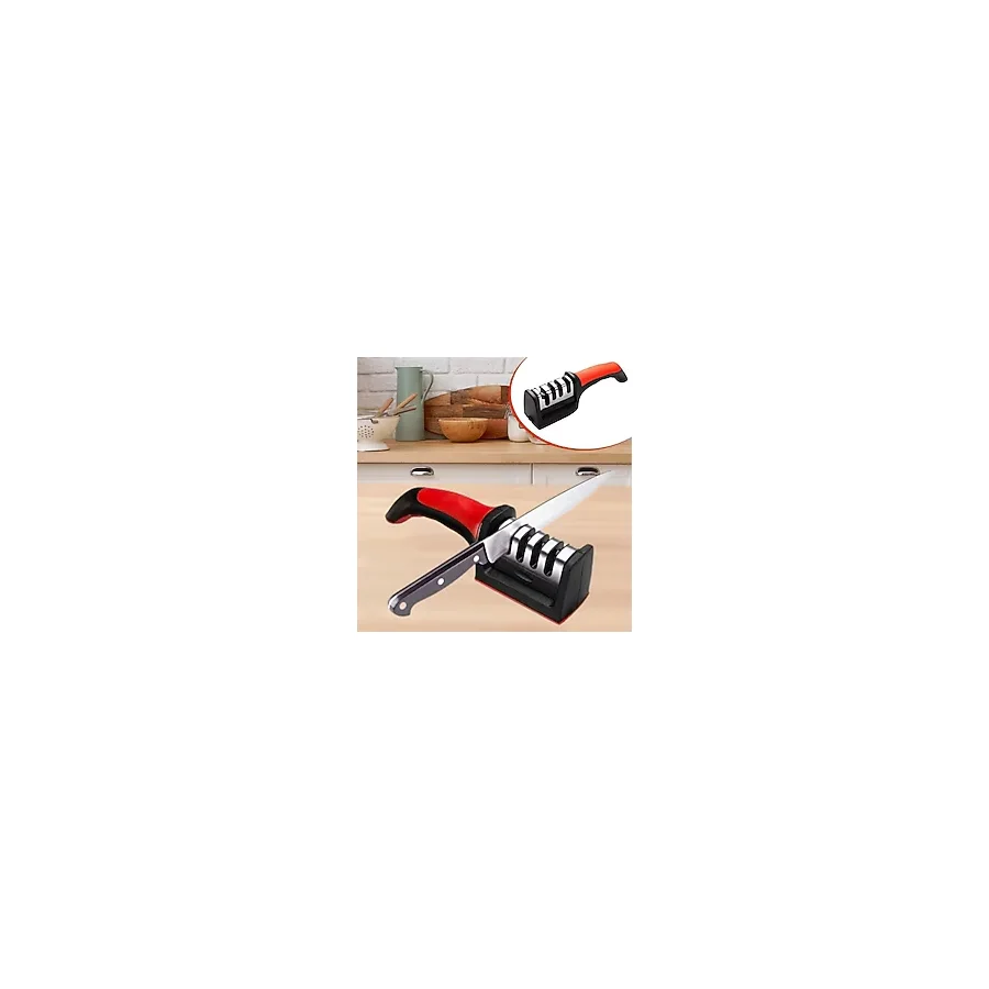 Mucit Home Bıçak Ve Makas Bileyici 4 Açılı Elmas Seramik Çelik El Bıçakları Bileme