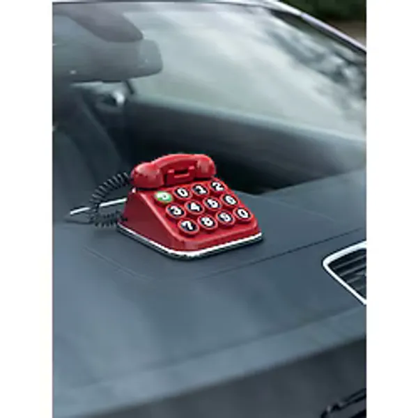 Mucit Home Retro Nostalji Araç İçi Torpido Numaratör Renkli Mini Telefon Numaratör Lüks