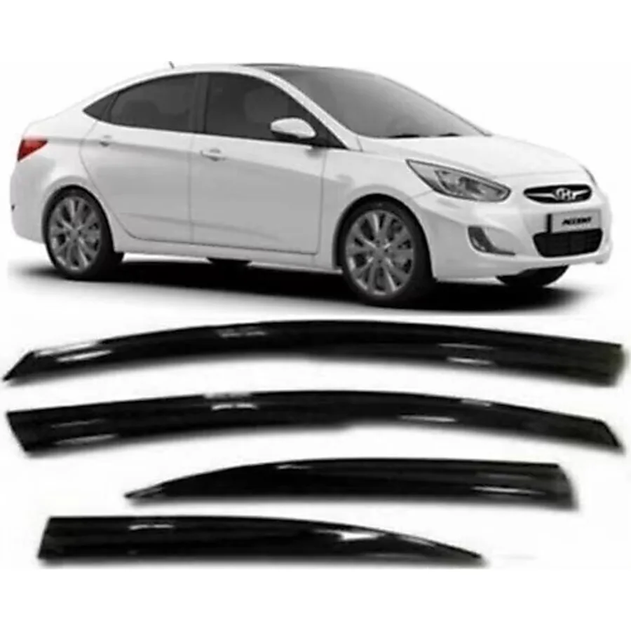 Mugen Hyundai Accent Blue 2011-2017 Sport Style Cam Rüzgarlıgı