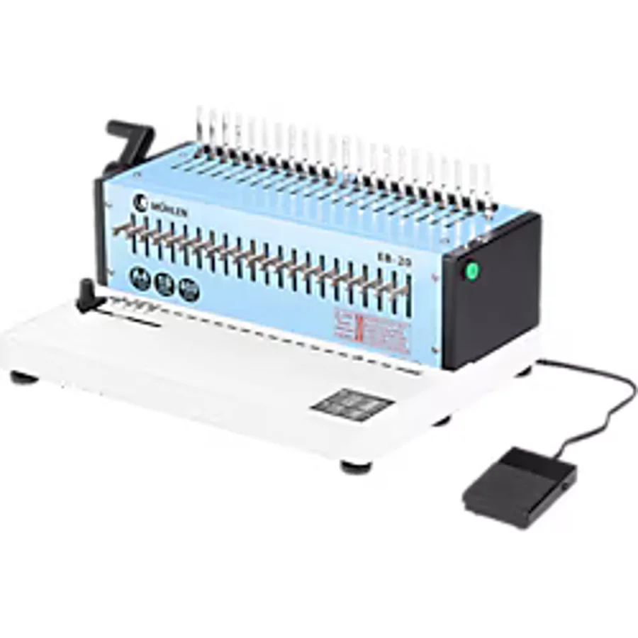 Mühlen EB-20 Elektrikli Plastik Spiral Ciltleme Makinesi
