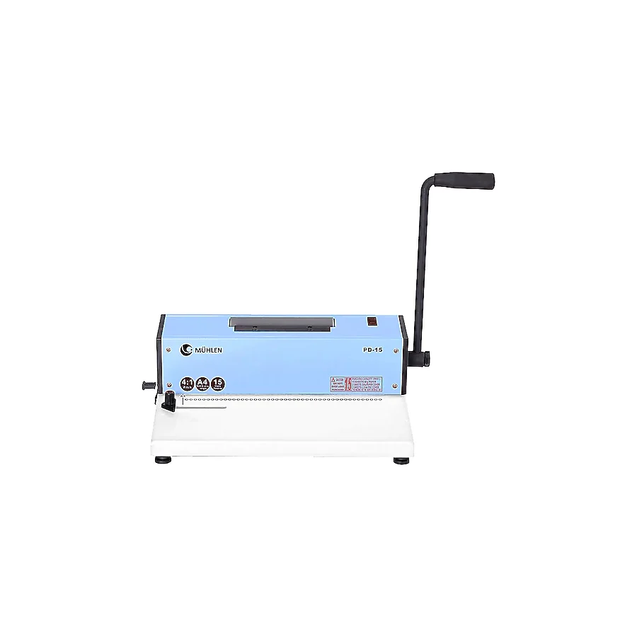 Mühlen PD-15 Elektrikli Helezon Spiral Ciltleme Makinesi