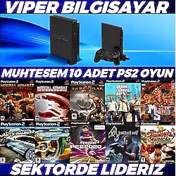 MUHTEŞEM 10 ADET PS2 OYUN [ AÇIKLAMAYI OKUYUNUZ ]