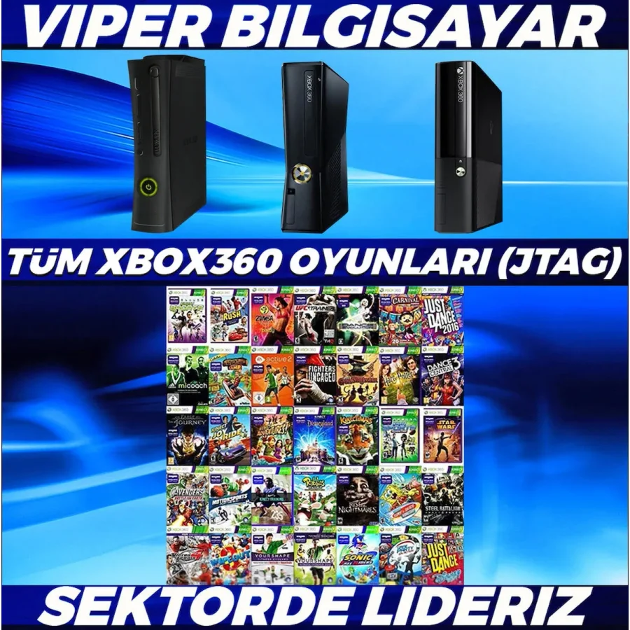 MUHTEŞEM JTAGLİ XBOX360 OYUNLARI [ AÇIKLAMAYI OKUYUNUZ ]