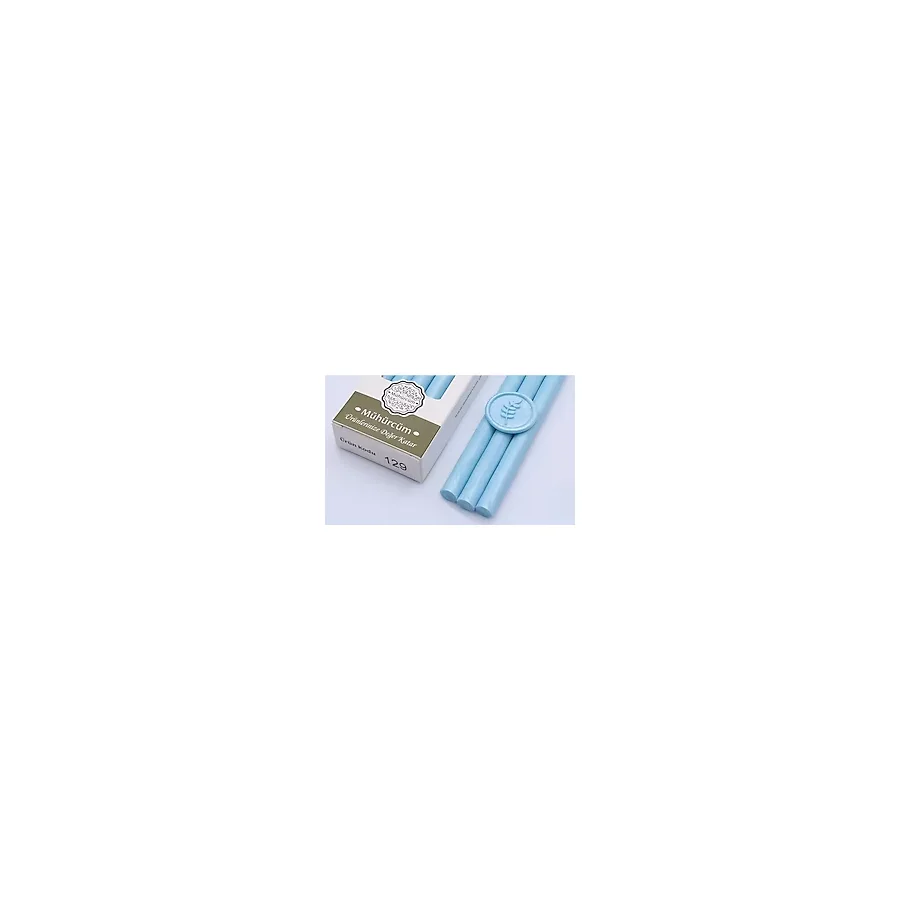 Mühür Mumu Çubuk 11mmx120mm 10 lu Paket Model: 129 MAVİ BULUT