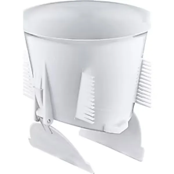 MUJGAN Wc Matik Koku ve Haşere Önleyici Alaturka Tuvalet Kapağı Plastik Beyaz Renk Gider Kapak