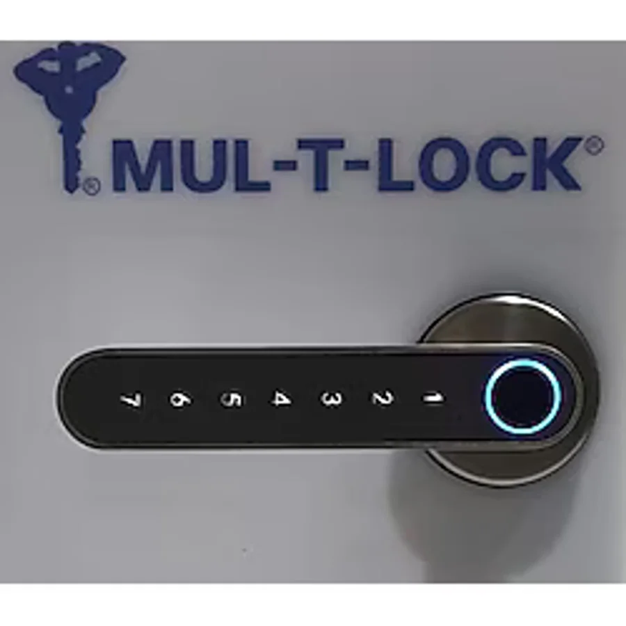 Mul-t-lock Smart Handle - Saten Parmak İzli Akıllı Kapı Kolu