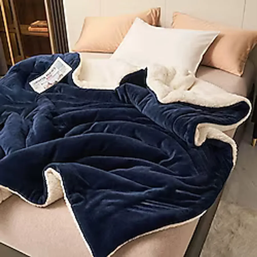 Mulberry Sherpa 220x240 cm Polar Çift Kişilik Battaniye