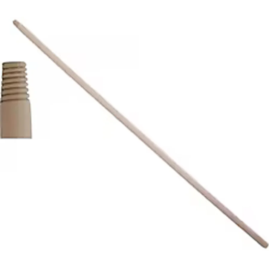 Mulpex Vidalı Ahşap Fırça - Çekpas Sapı 120 CM 2 Adet