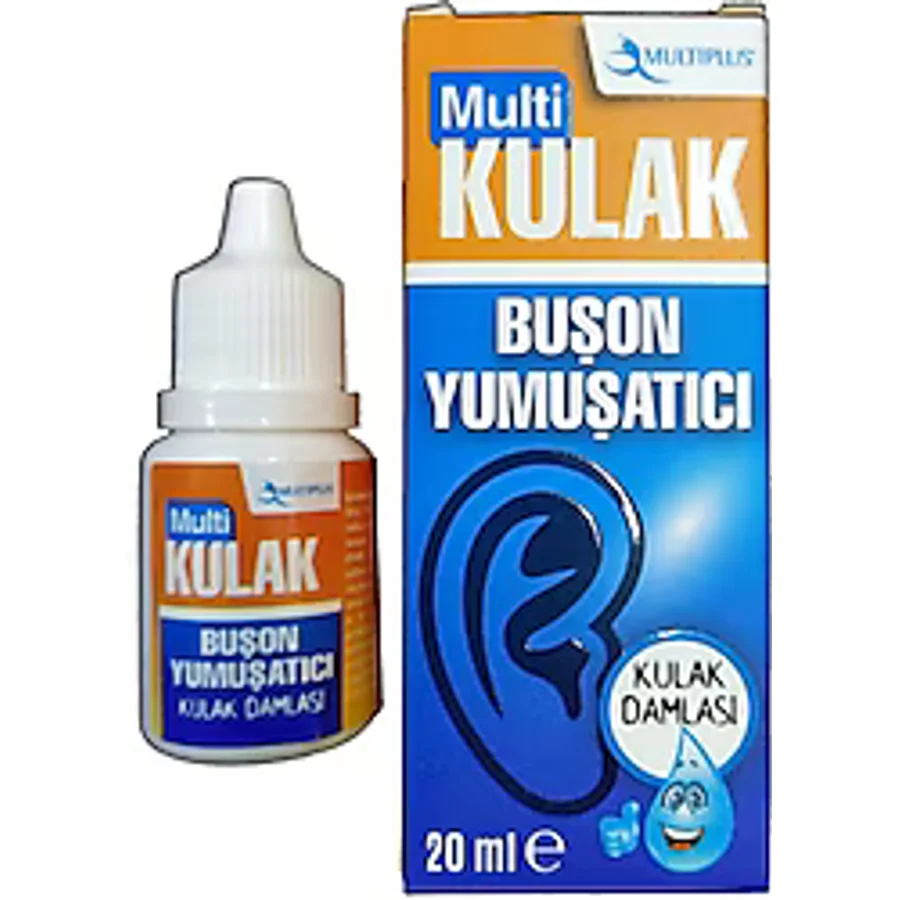 Multiplus Buşon Yumuşatıcı Kulak Damlası 20 ml