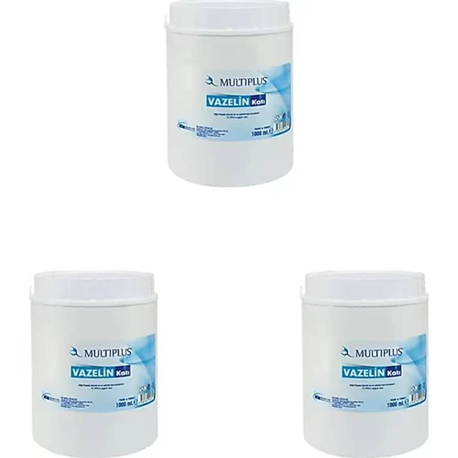 Multiplus Katı Vazelin 1 kg 3 Adet