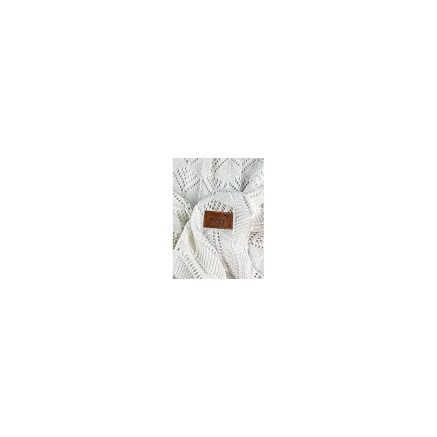 Mummy's Baby Tencel Örgü Dantel 80x100 cm Bebek Battaniyesi