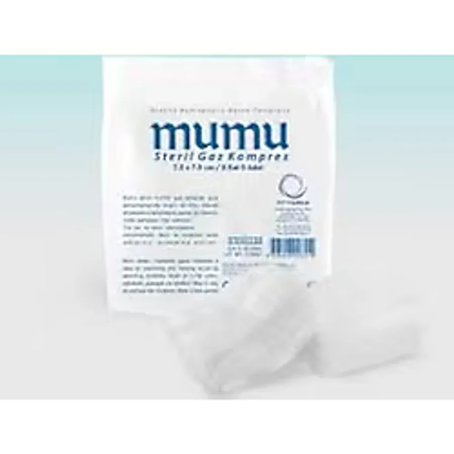 Mumu Steril Hidrofil Gaz Kompres Gazlı Bez 30 x 80 CM
