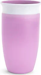 Munchkin Mucize 360° Mor Alıştırma Bardağı 12 Ay+ 296 ml