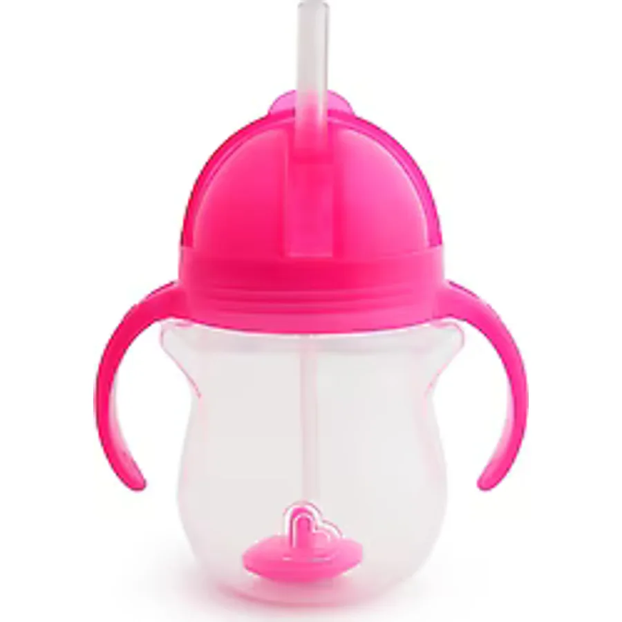 Munchkin Tıklama Kilitli Uçlu Alıştırma Bardağı 6 Ay+ 207 ml Pembe