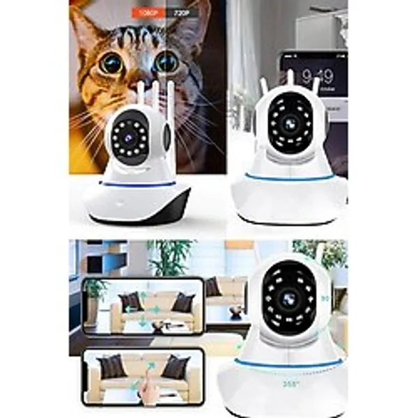 Munico Akıllı Ev Sistemi Wifi Teleofndan Izlenebilen Online Akıllı Güvenlik Bakıcı Evcil Hayvan Kamerası