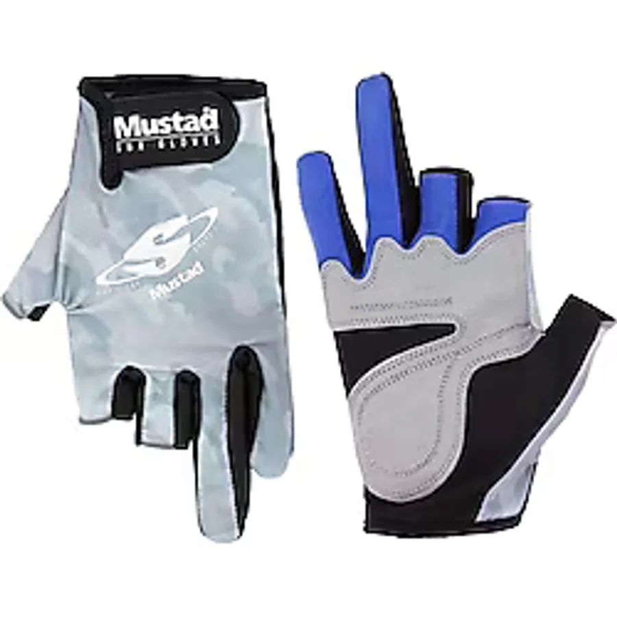 Mustad Uv Korumalı Balıkçı Eldiveni Large