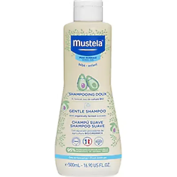 Mustela Papatya Özlü Göz Yakmayan Kolay Tarama Bebek ve Çocuk Şampuanı 500ml