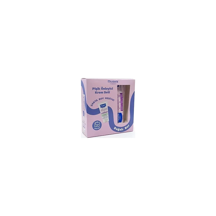 Mustela Pişik Önleyici Krem Seti 100 + 20 Ml Çanta Boy Hediye