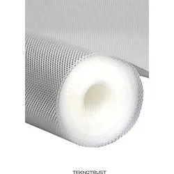 Mutfak Kaydırmaz Şeffaf Raflık Kaymaz Dolap Içi Çekmece Örtüsü Pvc 45X300 cm Koruyucu Eva Kalın