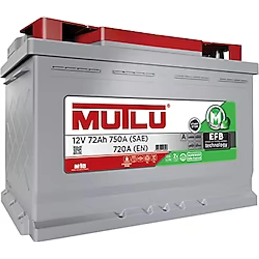 Mutlu EFB Start-Stop 12 V 72 Ah 720 A EN Akü