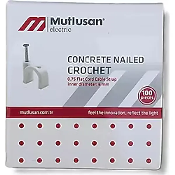 Mutlusan Çivili Kroşe 100Lü Paket No:2